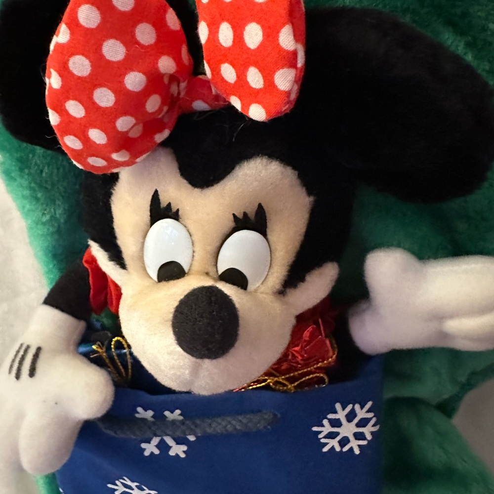 Minnie Mouse vintage Christmas stocking. EUC - Picture 4 of 6